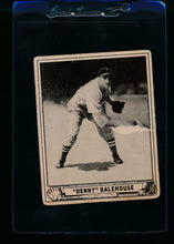 Load image into Gallery viewer, Scan of 1940 Play Ball 198 Denny Galehouse RC G