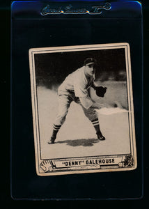 Scan of 1940 Play Ball 198 Denny Galehouse RC G