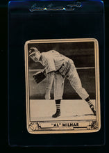 Load image into Gallery viewer, Scan of 1940 Play Ball 202 Al Milnar RC G