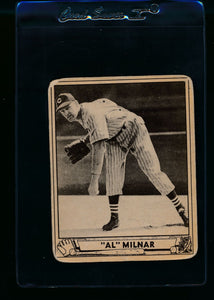 Scan of 1940 Play Ball 202 Al Milnar RC G