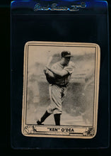 Load image into Gallery viewer, Scan of 1940 Play Ball 214 Ken O&#39;Dea RC G