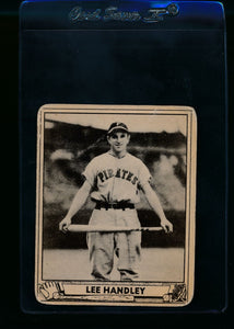 Scan of 1940 Play Ball 221 Lee Handley RC G