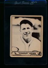 Load image into Gallery viewer, Scan of 1940 Play Ball 228 Charlie Grimm VG