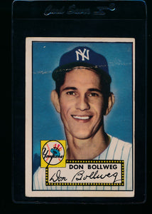Scan of 1952 Topps 128 Don Bollweg G