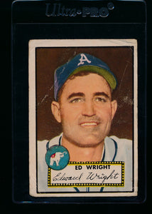 Scan of 1952 Topps 368 Ed Wright P