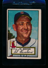 Load image into Gallery viewer, Scan of 1952 Topps 374 Al Benton F