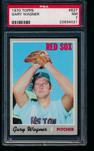 1970 Topps  627 Gary Wagner  PSA 7 NM 13750