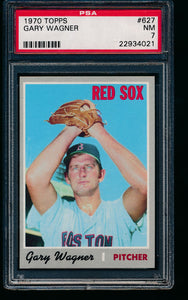 1970 Topps  627 Gary Wagner  PSA 7 NM 13750