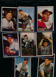 Scan of 1953 Bowman Color  Set Builder GD-VG