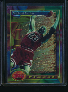 Scan of 1993-94 Topps 1 Michael Jordan 