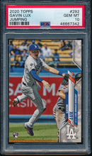 Load image into Gallery viewer, Scan of 2020 Topps 292 GAVIN LUX PSA 10 GEM MINT
