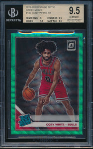Scan of 2019-20 Donruss Optic 180 COBY WHITE BGS 9.5 GEM MINT
