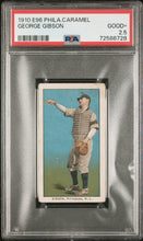 Load image into Gallery viewer, 1910 E96 Philadelphia Caramel George Gibson Psa 2.5