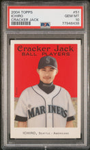 Load image into Gallery viewer, 2004 Topps Cracker Jack  Ichiro #51  Psa 10