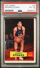 Load image into Gallery viewer, 1957 Topps #42 Maurice Stokes Psa 4