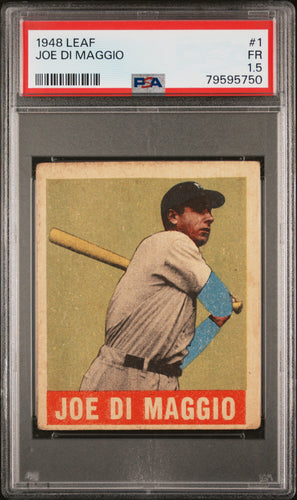 1949 Leaf  #1 Joe Dimaggio Psa 1.5 (1948)