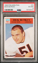Load image into Gallery viewer, 1966 Philadelphia  #31 Dick Butkus  Psa 6