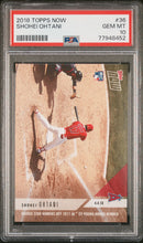 Load image into Gallery viewer, 2018 Topps Now  Shohei Ohtani #36  Psa 10