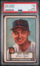 Load image into Gallery viewer, 1952 Topps  #363 Dick Rozek Mk Psa 1
