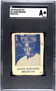 1948 R346 Blue Tint #36 Jackie Robinson Sgc A