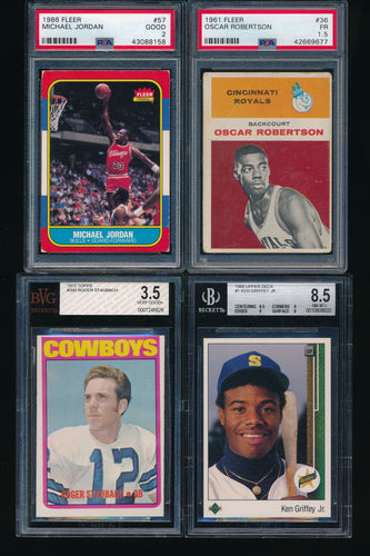 Multi-Sport Rookie Mixer Break ~ Featuring 1986 Fleer Michael Jordan
