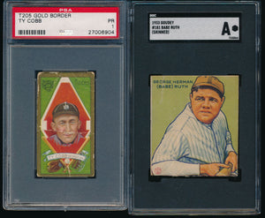 Pre-WWII Mixer Break featuring Babe Ruth and Ty Cobb