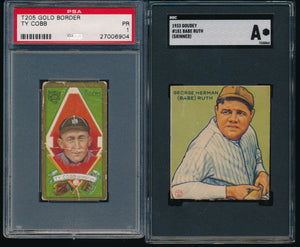 Pre-WWII Mixer Break featuring Babe Ruth and Ty Cobb
