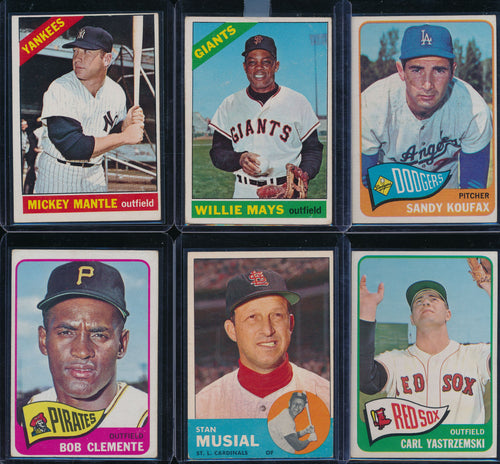Mini-Mixer Break (20 Spots) Featuring Mantle, Aaron, Mays, Koufax, MORE (LIMIT 4)