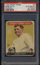 Load image into Gallery viewer, Pre-WWII Mixer (100 spots) featuring &#39;33 Ruth &amp; T201 Cobb (LIMIT 3)