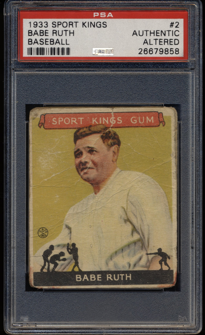 Pre-WWII Mixer (100 spots) featuring '33 Ruth & T201 Cobb (LIMIT 3)