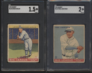 1933 Goudey Baseball Low-Grade Mixer Break (150 Spots, Limit 3) featuring Ruth, Gehrig, and more!