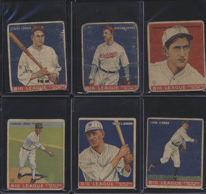 1933 Goudey Baseball Low-Grade Mixer Break (150 Spots, Limit 3) featuring Ruth, Gehrig, and more!