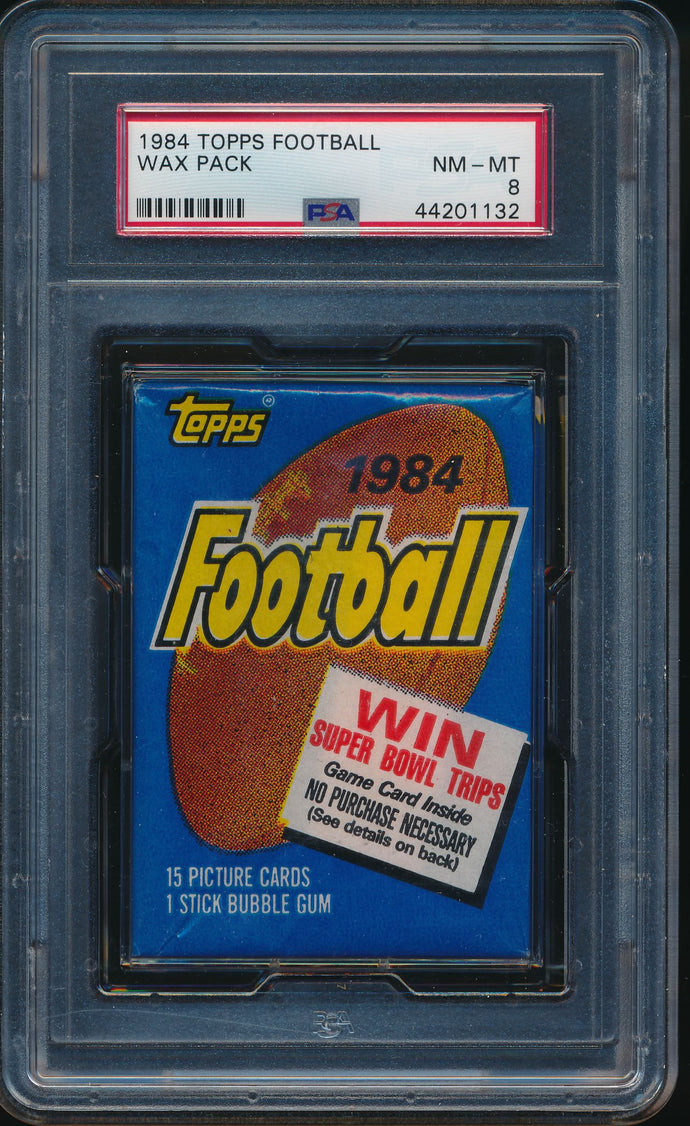 1984 Topps Football Wax Pack Group Break (15 Spots) #4