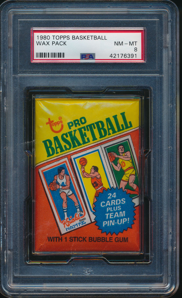 1980-81 Topps Basketball Wax Pack (8 Spot Break) #3